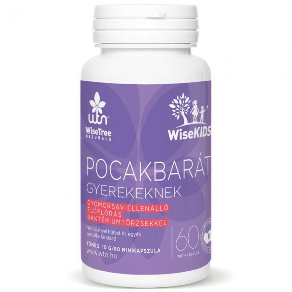 WTN Pocakbarát - gyerekeknek 60 db minikapszula