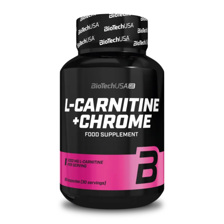 [USA-0493] L-Carnitine + Chrome 60 caps