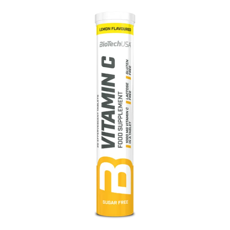 [USA-0589] Vitamin C pezsgőtabletta 20  citrom