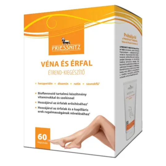 Priessnitz Véna és Érfal kapszula 60x