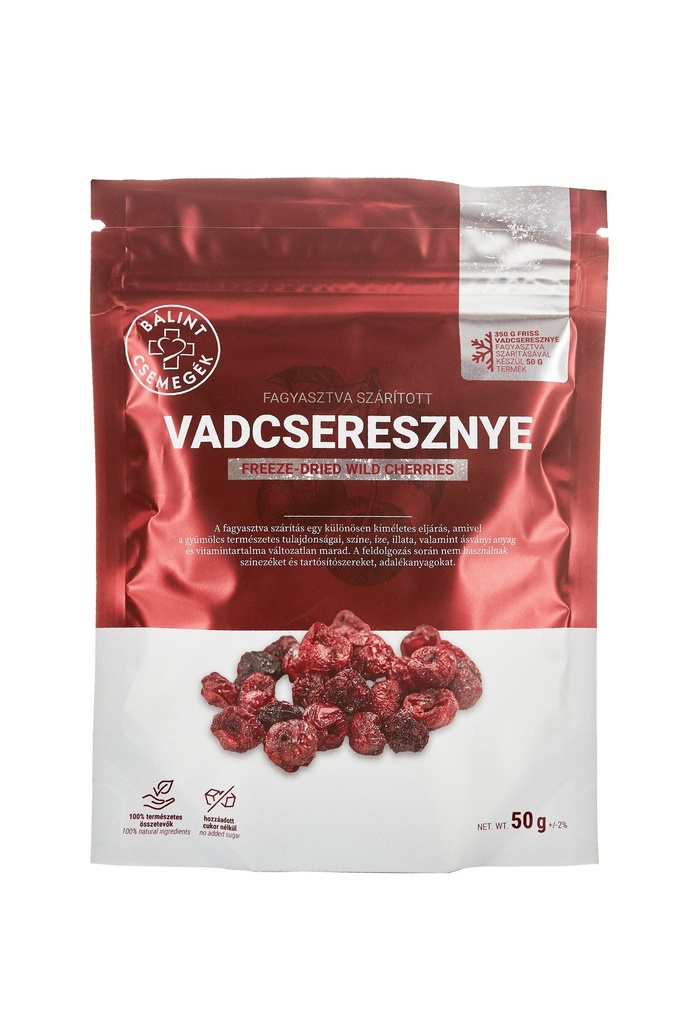 [BCS-0050] Vadcseresznye Egész 50 g