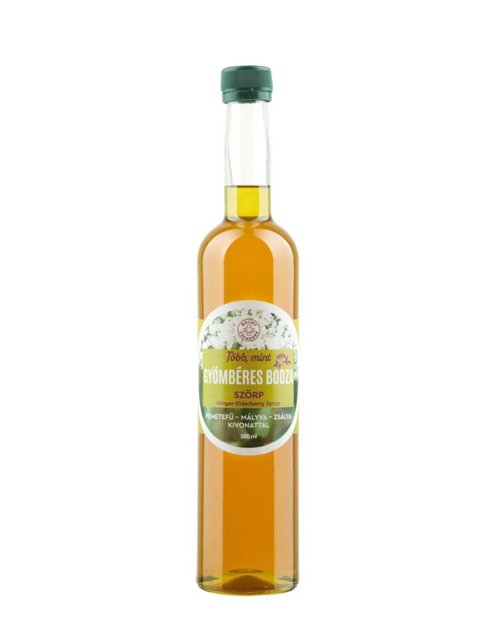 [BCS-0059] Gyömbéres Bodza Szörp 0,5 l