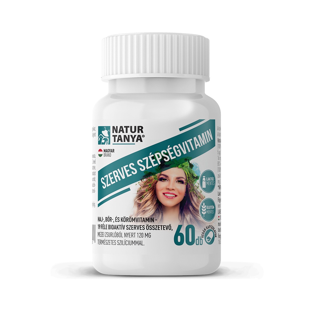 [Tany-10884] Natur Tanya® Szerves Szépségvitamin 19 Féle Hatóanyaggal Vegán Kapszulatokban