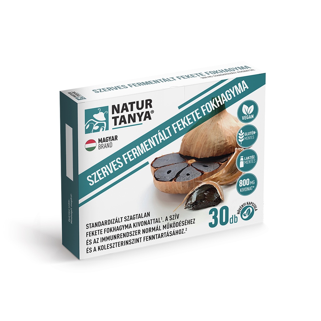 [Tany-10898] Natur Tanya® Fermentált Fekete Fokhagyma