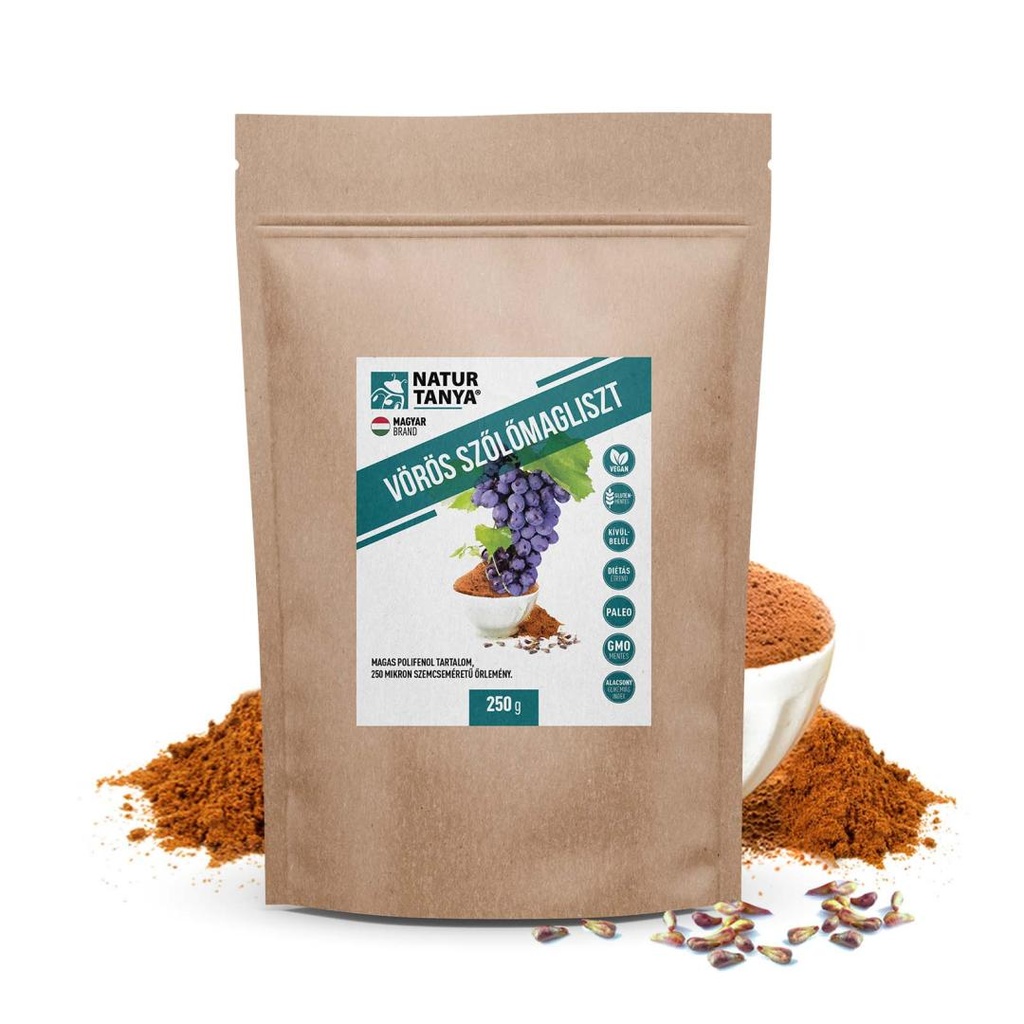 [Tany-11097] Natur Tanya® Vörös Szőlőmagliszt