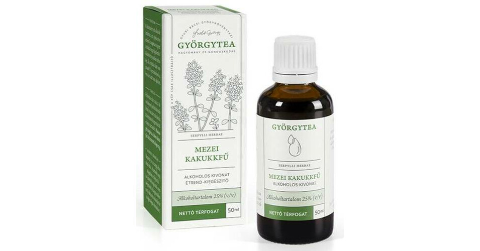 [Gyu-0112] Mezei kakukkfű alkoholos kivonat